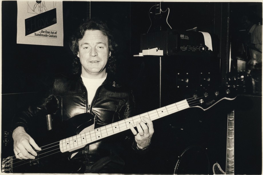 Jag har plåtat Jack Bruce.